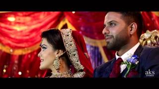 Qudsia & Usmaan's Barat - Asian Wedding Highlights London.