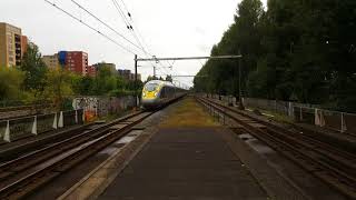 Eurostar e320 4014/4013 passeert Amsterdam Lelylaan