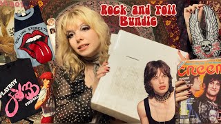 Unboxing a rock and roll bundle! Play boy,  Rolling stones and more!