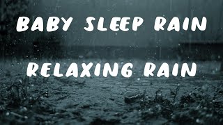 3 HOURS of calm rain for sleep #babysleep #calmrain #whitenoiseforsleeping #rain #rainsounds