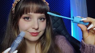 ASMR RÁPIDO | Amiga te maquiando para o primeiro dia de aula