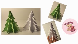 Comment faire un sapin en papier facile et rapide