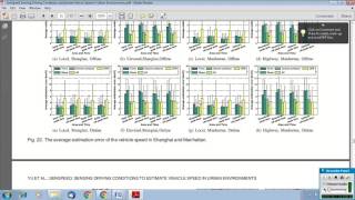 SenSpeed Sensing Driving Conditions to Estimate Vehicle Speed in Urban Environments