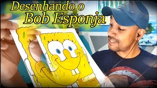 Desenhado o Bob Esponja.