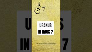 Uranus im Horoskop #astrodings #astrologie #uranus