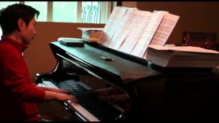 Wen-Yu Shen plays Bach Partita No.2-4,Sarabande