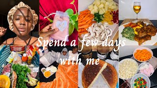 #vlogtober Spend a few days with me|Making umbhako| Home movie night| mini grocery haul| EC YouTuber