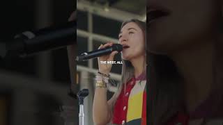 🙌🏽Lauren Daigle shares Jesus inside of Angola Prison #jesus #jesusshorts #jesussaves #laurendaigle