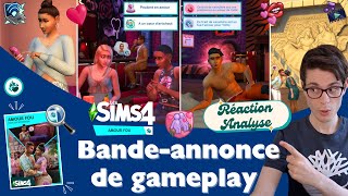 Les Sims 4 Amour Fou : Réaction à la bande-annonce de gameplay ❤️‍🔥