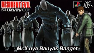 Mr.X nya Banyak Banget - Resident Evil Survivor ( PS1) Part2