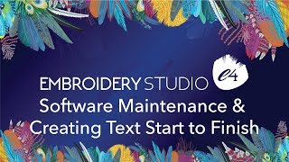 Software Maintenance + Creating Text From Start To Finish