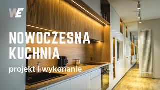 Nowoczesna kuchnia. Projekt i wykonanie.