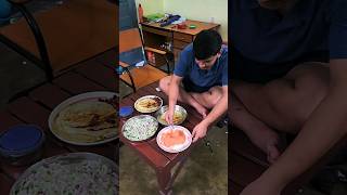 Hostel Jogarjonto Kore Egg Roll 🥚 baniya khalam🤤 #hostel #food #khana #shorts #viral @TheLazyBong