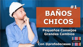 ¿Lavatorio en la esquina? | BAÑOS CHICOS | Pequeños Consejos para Grandes Cambios #1