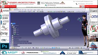 Catia V5 Assembly Tutorial (Gemini Architectural)