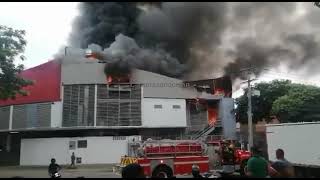 incendio en la ciudad de cali colombia