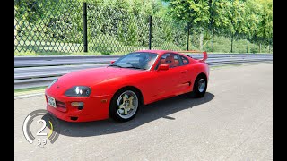 Assetto Corsa - Toyota Supra TRD 2JZ-GTE Singel Turbo - Nordschleife Track