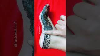 Amazing leg Mehndi reverse,easy leg mehndi design simple,  foot mehndi design for beginners