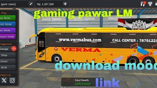 volvo bus 9600s sleeperverma travels  mood2024newvideo #bussid #games#bussimulator