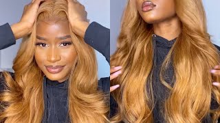 GO GINGER WITH ME 🍂 | Frontal Install ft WestKiss Hair