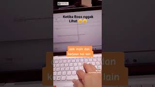 Serius kerja saat ada Boss? siapa seperti ini? #duniakerja #atasan #kerja #boss #kantor #karyawan