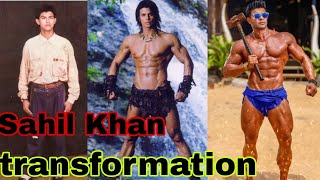 Sahil Khan transformation video Sahil Khan bodybuilder transformation