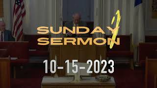 Sermon 10-15-2023