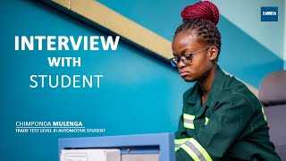 ZAMITA STUDENT INTERVIEW