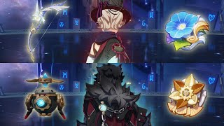 C6 DPS TOP Lyney Solo & Wriothesley Solo vs Spiral Abyss12【Genshin Impact/Ver4.3】