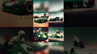 World Countries As Racing Cars #ai #breakingnews #openai #viral