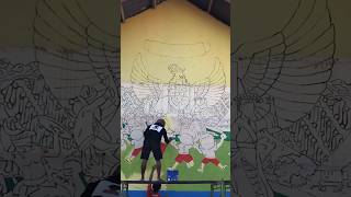 CERITA MELUKIS NEGERI | mural di kota Ende #shortvideo #art #mural #kelilingindonesia