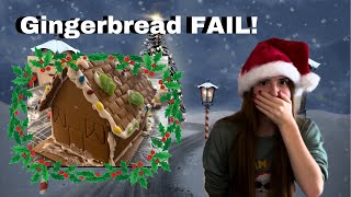 This was a mess! | Gingerbread House Challenge| 🎄#funny #christmas