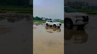 FORTUNER driving in mud and drifting 🔥#youtube #fortuner #trending #shorts #shots #youtuber