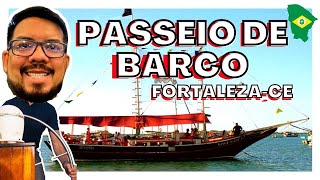 PASSEIO DE BARCO BEIRA MAR DE FORTALEZA!