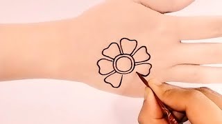 Eid mehndi design for kids | kids mehndi design 2024 | Back hand mehndi design|