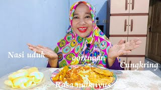 Mukbang nasi uduk top markotop‼️rasa maknyos