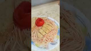 مكرونه و بانيه جامد اوي اوي 😱 😱 🍜🍜🍜