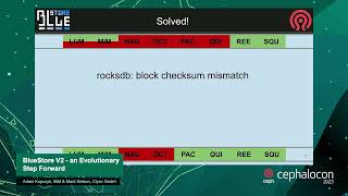 BlueStore V2 - an Evolutionary Step Forward - Adam Kupczyk, IBM & Mark Nelson, Clyso GmbH