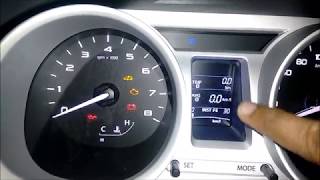 How to start new trip in Odo Meter | Tata Tigor | PK Talks