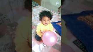 Alex, 10 months old baby boy is dancing for a song#igotthejoyjoyjoysong #ballondance