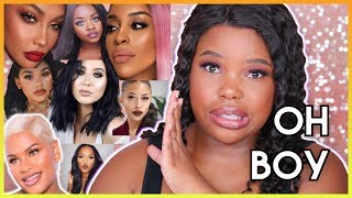 Full Face Of Products Beauty Gurus Made Me Buy | Jackie Aina, KathleenLights,  Cydnee Black + MORE