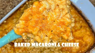 THE BEST MACARONI & CHEESE RECIPE - EASY RECIPE- FULL RECIPE IN DESCRIPTION