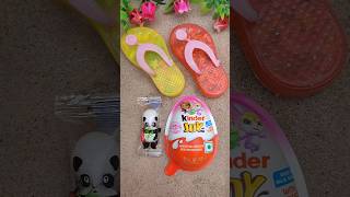 Sliiper jems with panda 🐼 egg in Kinderjoy Box #shorts#viralvideo