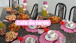 CAFÉ DA TARDE COM RECEITAS / ROSQUINHA, BOLO DE BANANA, BOLINHO DE CHUVA