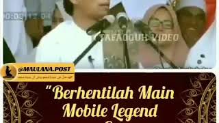 Berhentilah main mobile legend dan tiktok