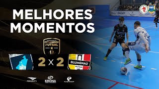 Melhores Momentos | São Francisco Futsal 2 x 2 Blumenau Futsal | Série Ouro 202