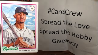 #CardCrew Spread the Love Spread the Hobby Giveaway from 12 Again Sports & Outdoors