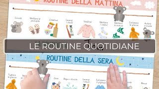 Routine | A cosa servono e perché sono così importanti per i bambini