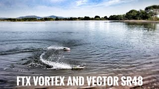 Ftx Vortex and Vector SR48 high speed race boats