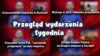 Przegląd wydarzeń tygodnia do 8.12.2024 (Tłumaczenie na Język Migowy - PJM)